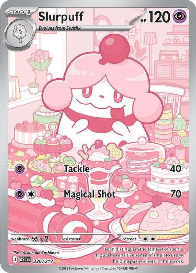 Slurpuff 236/217 – Ascended Heroes Pokémon TCG card