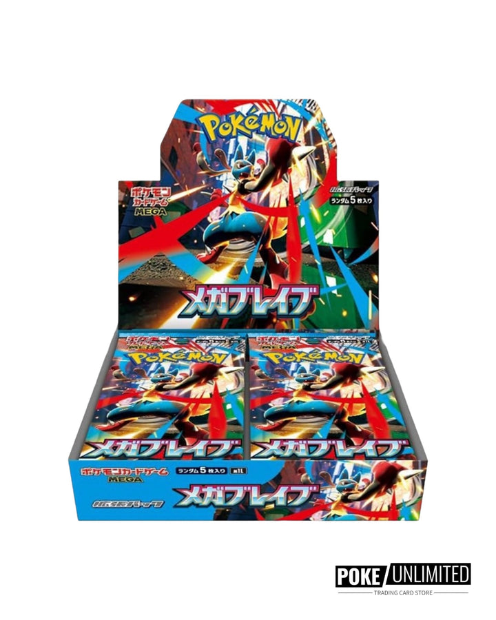 Mega Brave Japanese Pokémon TCG booster box M1L