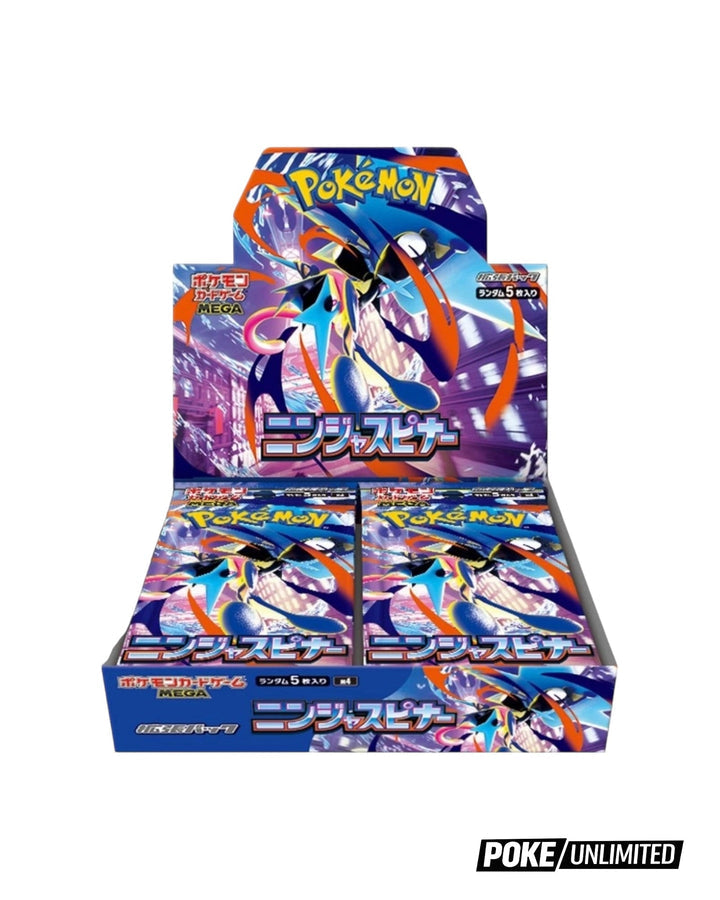 MEGA - Ninja Spinner Japanese Pokémon TCG booster box M4