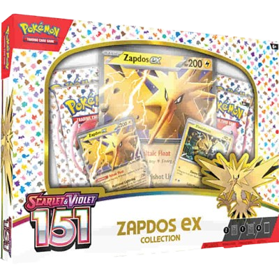 151: Zapdos ex Collection – SV: 151 sealed Pokémon TCG product