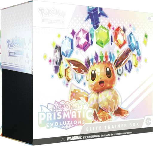 Prismatic Evolutions Elite Trainer Box – Prismatic Evolutions sealed Pokémon TCG product