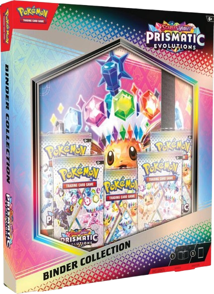 Prismatic Evolutions Binder Collection – Prismatic Evolutions sealed Pokémon TCG product