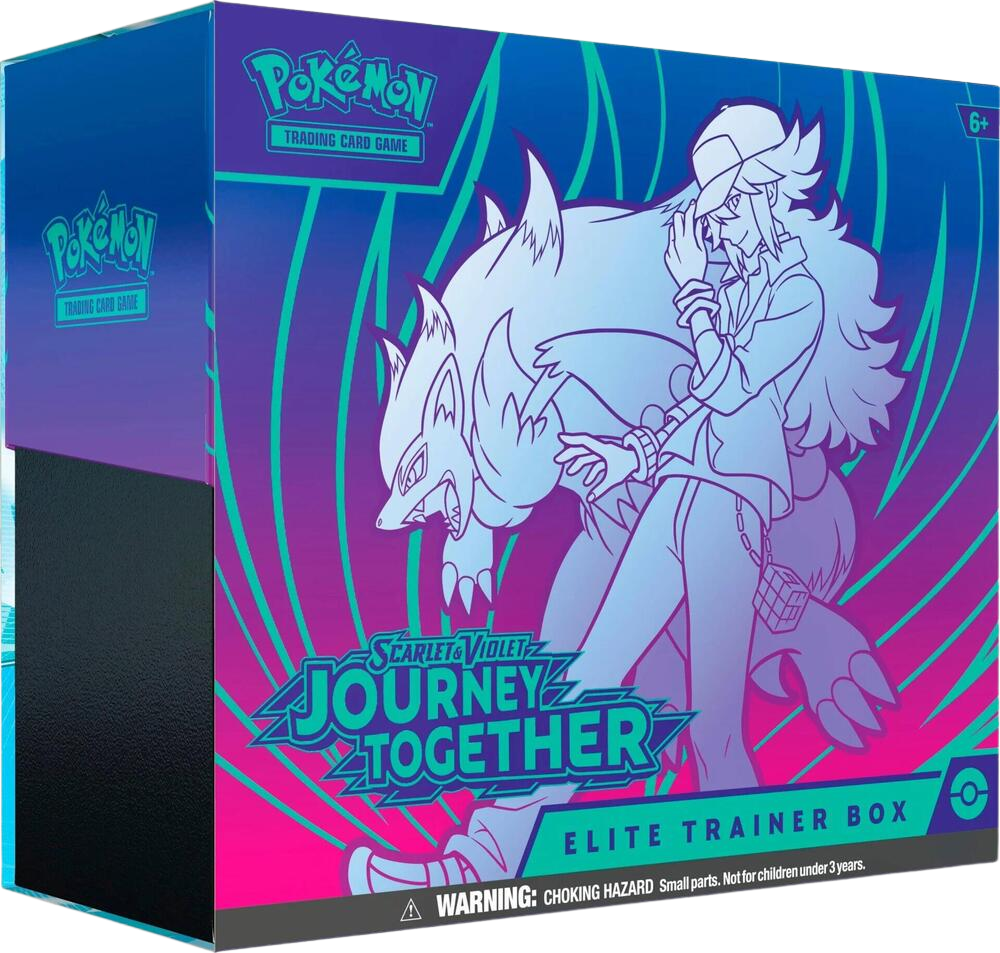 Journey Together Elite Trainer Box – Journey Together sealed Pokémon TCG product