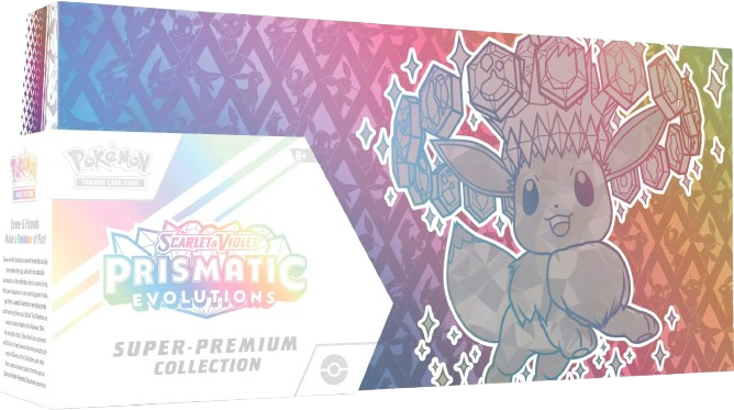 Prismatic Evolutions Super Premium Collection – Prismatic Evolutions sealed Pokémon TCG product