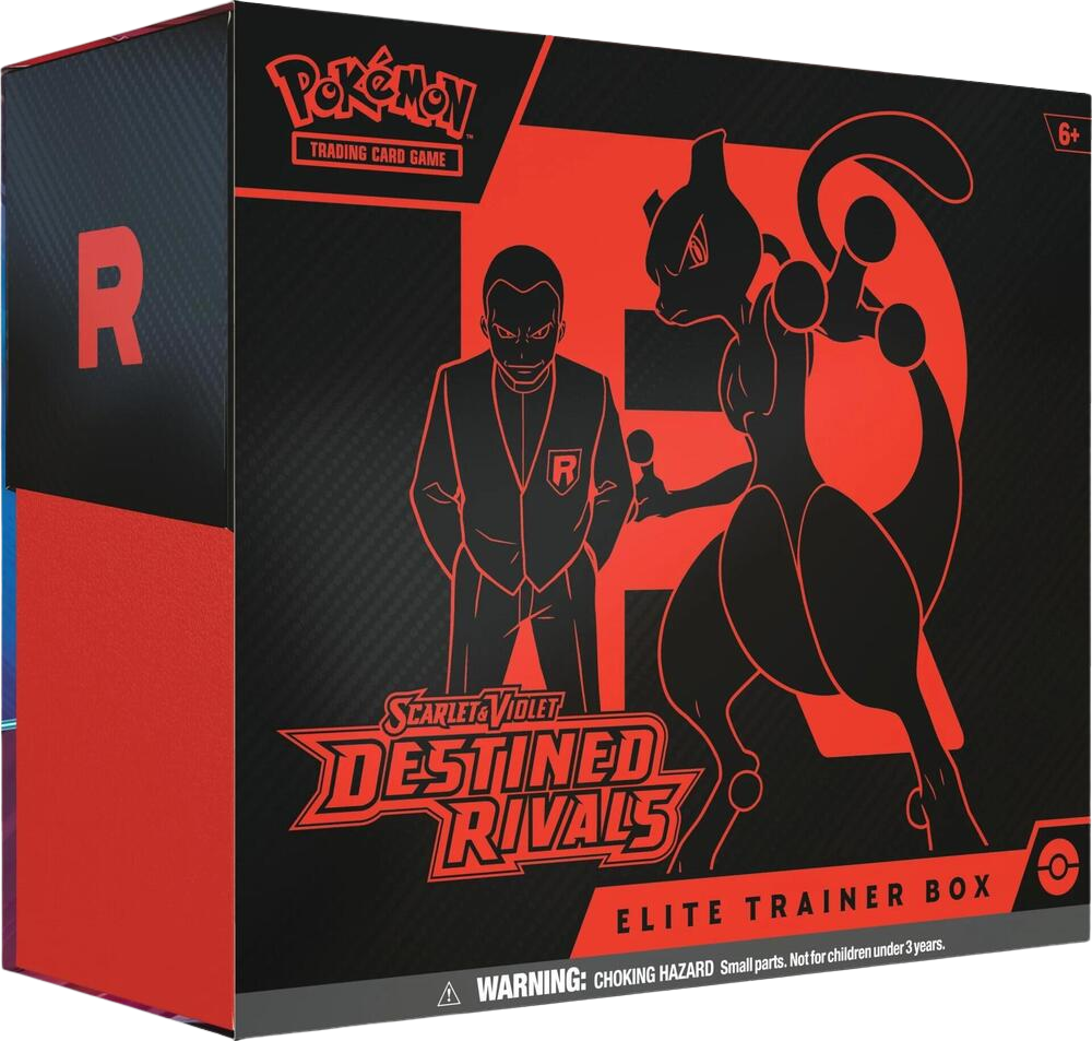 Destined Rivals Elite Trainer Box – Destined Rivals sealed Pokémon TCG product