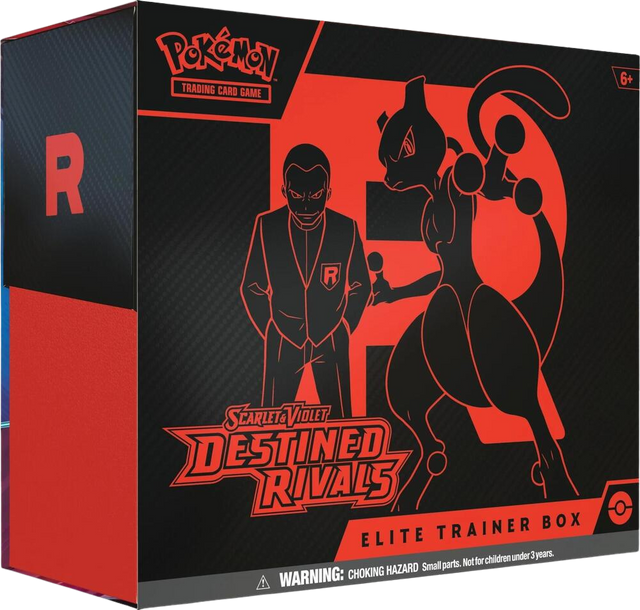 Destined Rivals Elite Trainer Box – Destined Rivals sealed Pokémon TCG product