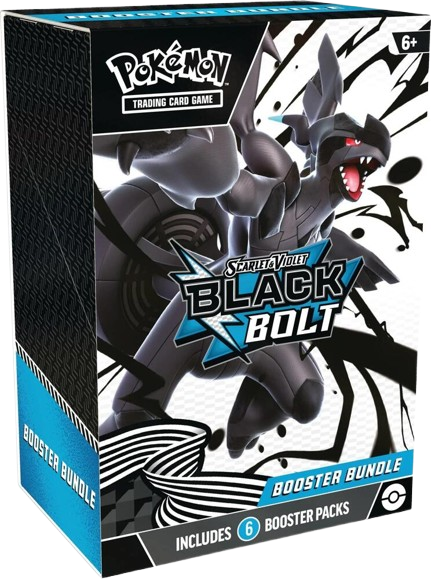 Black Bolt Booster Bundle – Black Bolt sealed Pokémon TCG product