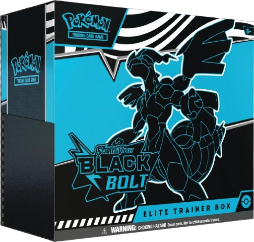 Black Bolt Elite Trainer Box – Black Bolt sealed Pokémon TCG product