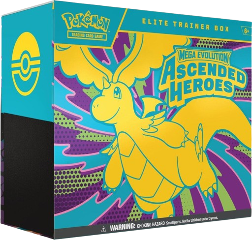 Ascended Heroes Elite Trainer Box – Ascended Heroes sealed Pokémon TCG product
