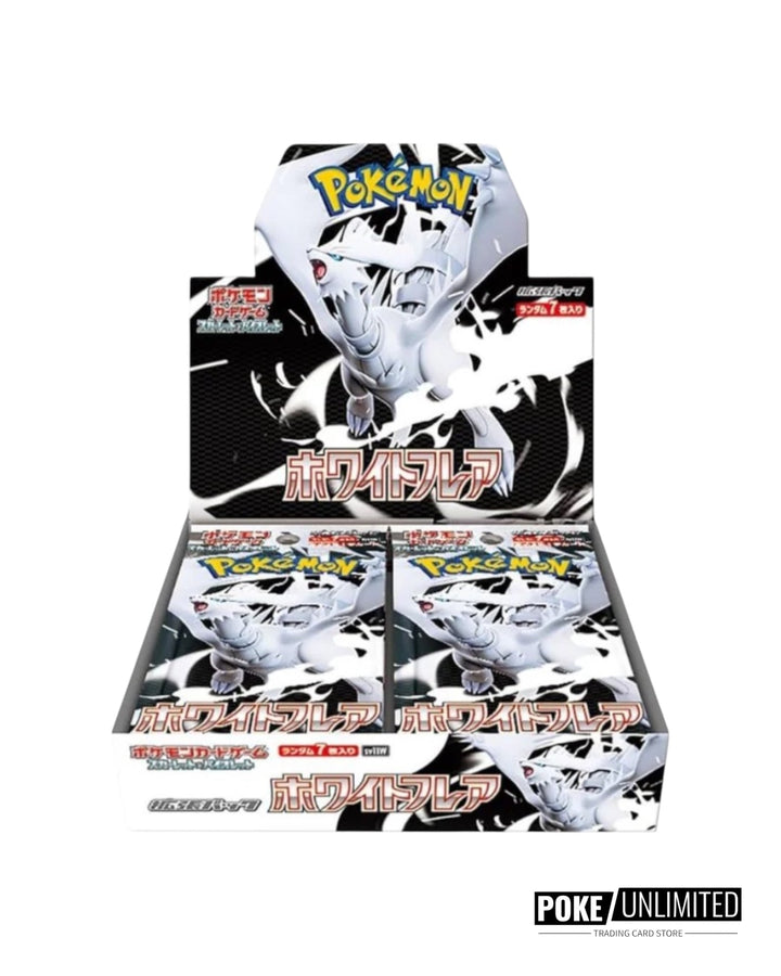 White Flare Japanese Pokémon TCG booster box SV11W