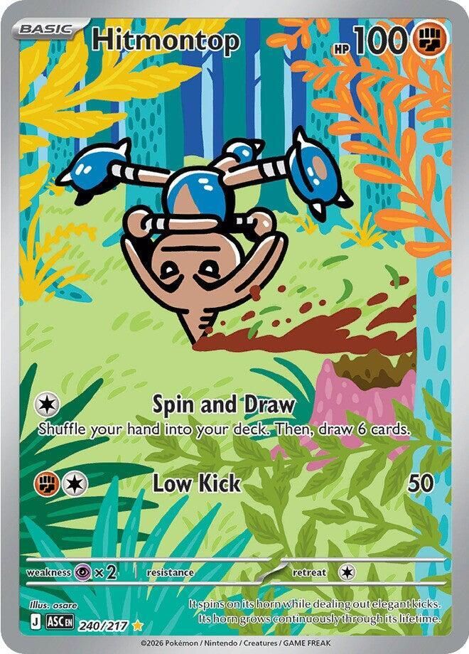Hitmontop 240/217 – Ascended Heroes Pokémon TCG card