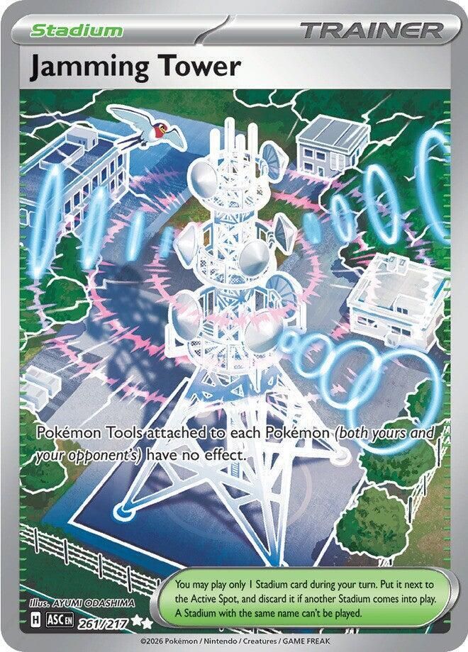 Jamming Tower 261/217 – Ascended Heroes Pokémon TCG card