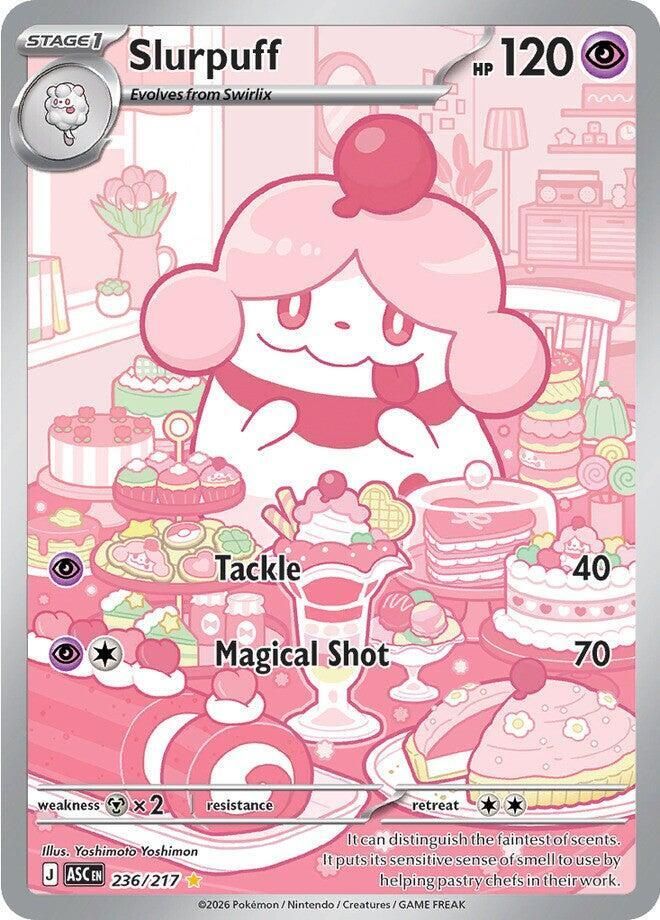 Slurpuff 236/217 – Ascended Heroes Pokémon TCG card
