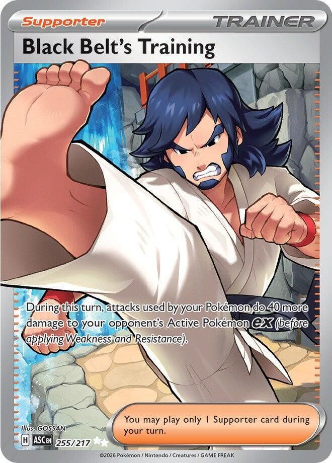 Black Belt's Training 255/217 – Ascended Heroes Pokémon TCG card