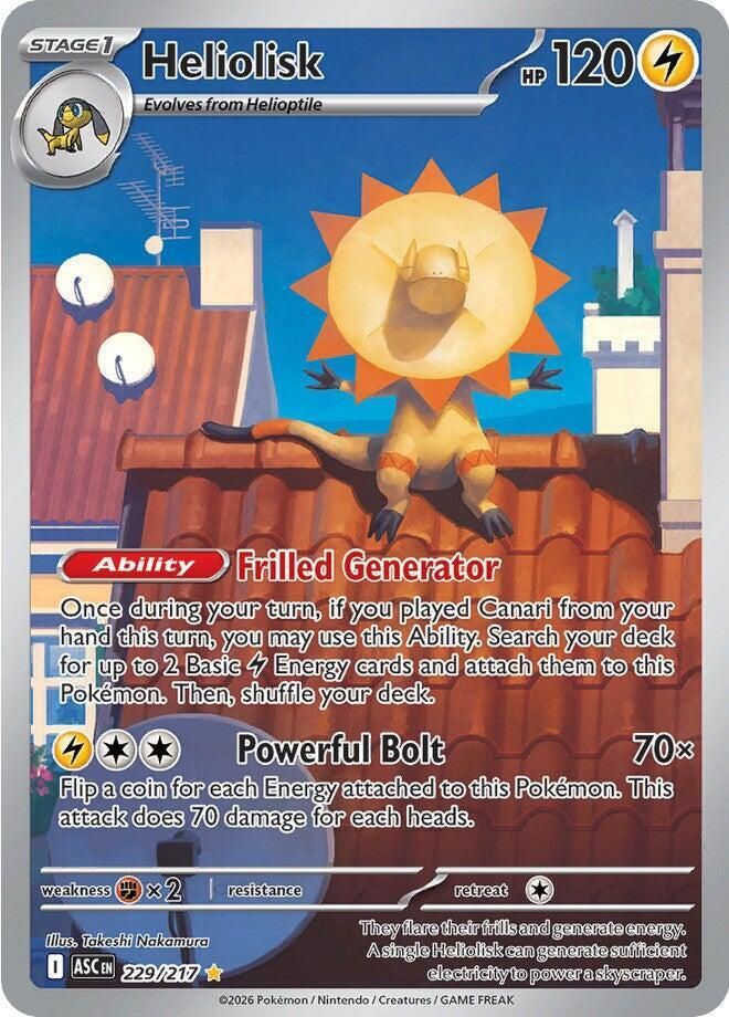 Heliolisk 229/217 – Ascended Heroes Pokémon TCG card
