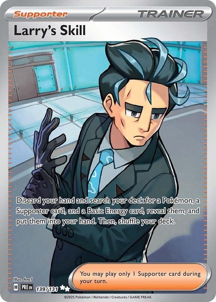 Larry's Skill 139/131 – Prismatic Evolutions Pokémon TCG card