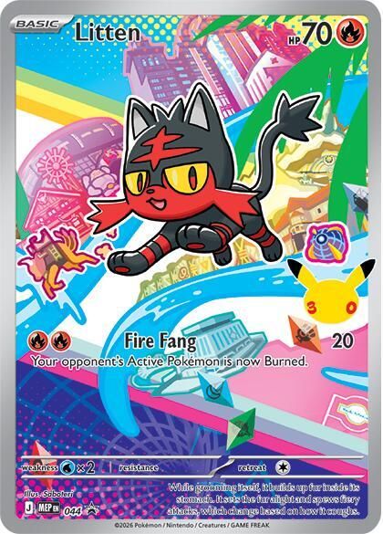 Litten 044 – Mega Evolution Promos Pokémon TCG card