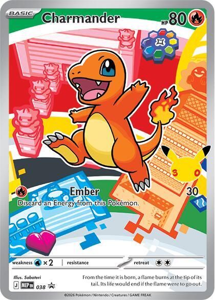 Charmander 038 – Mega Evolution Promos Pokémon TCG card