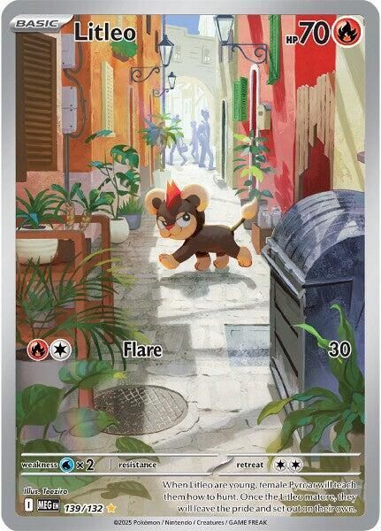 Litleo 139/132 – Mega Evolution Pokémon TCG card
