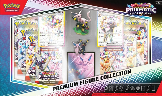 Prismatic Evolutions Premium Figure Collection – sealed Pokémon TCG product