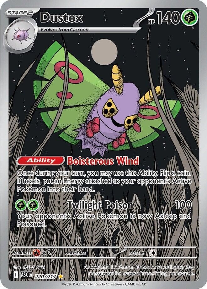 Dustox 220/217 – Ascended Heroes Pokémon TCG card
