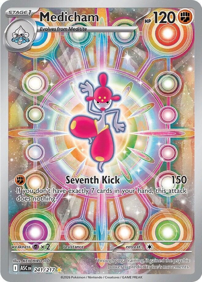 Medicham 241/217 – Ascended Heroes Pokémon TCG card