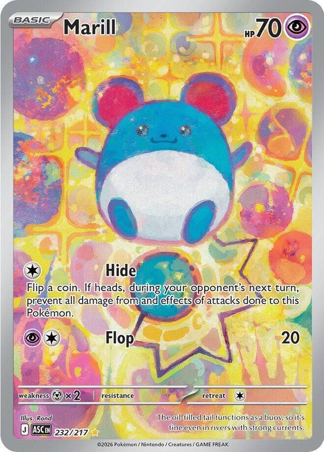Marill 232/217 – Ascended Heroes Pokémon TCG card