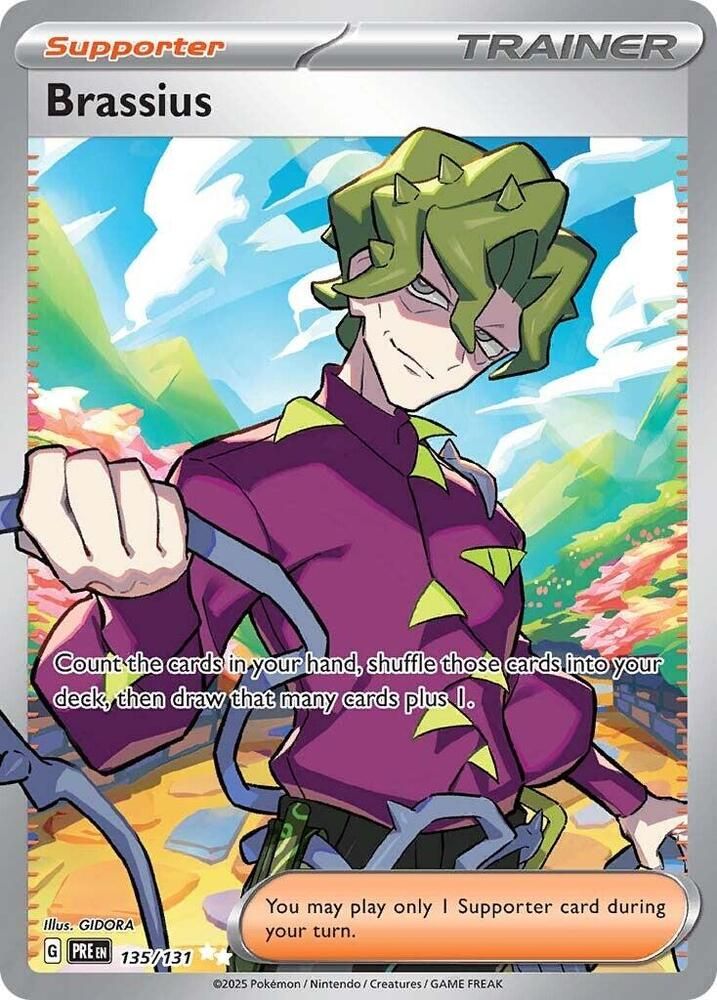 Brassius 135/131 – Prismatic Evolutions Pokémon TCG card
