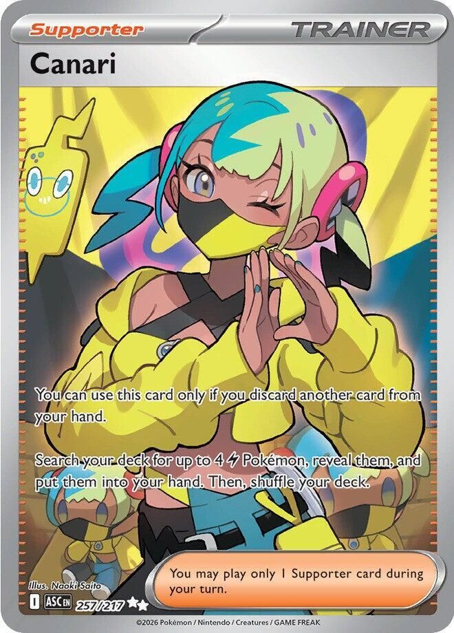 Canari 257/217 – Ascended Heroes Pokémon TCG card
