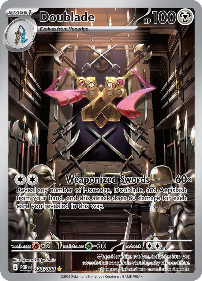 Doublade 098/088 – Perfect Order Pokémon TCG card